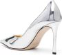 Jimmy Choo Cass 95mm patent-leather pumps Gold - Thumbnail 3
