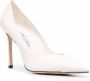 Jimmy Choo Cass leather pumps White - Thumbnail 2