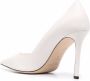 Jimmy Choo Cass leather pumps White - Thumbnail 3