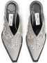 Jimmy Choo Cece 60mm glitter mules Grey - Thumbnail 4