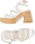 Jimmy Choo Cecelia 95mm leather sandals White - Thumbnail 4