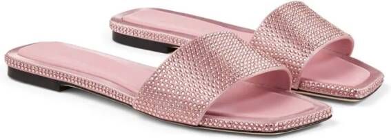Jimmy Choo Clovis flat sandals Pink