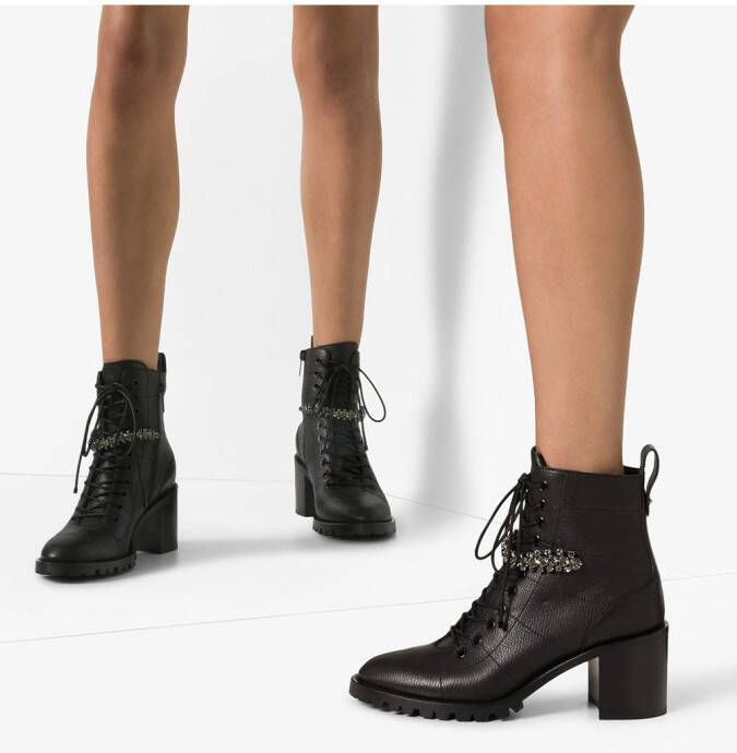 Jimmy Choo Cruz 65mm ankle boots Black