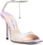 Jimmy Choo crystal-embellished 110mm stiletto sandals Pink - Thumbnail 2