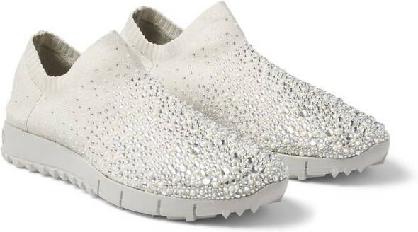 Jimmy Choo crystal-embellished sneakers Grey