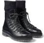 Jimmy Choo Devin leather combat boots Black - Thumbnail 2