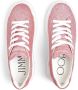 Jimmy Choo Diamond Light Maxi glitter low-top sneakers Pink - Thumbnail 4