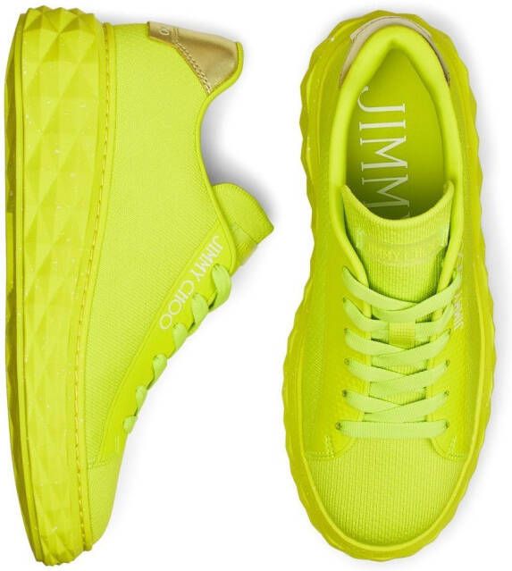 Jimmy Choo Diamond Light Maxi F sneakers Green