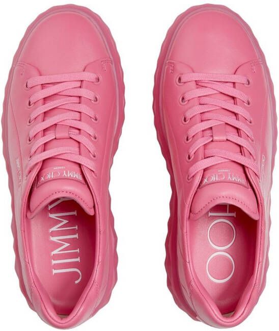 Jimmy Choo Diamond Light Maxi F sneakers Pink