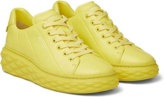Jimmy Choo Diamond Light Maxi F sneakers Yellow