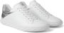 Jimmy Choo Diamond Light M II leather sneakers White - Thumbnail 2