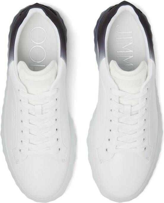 Jimmy Choo Diamond Light M II ombré-effect sneakers White