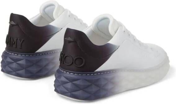 Jimmy Choo Diamond Maxi F II ombré-effect sneakers White