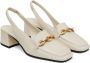 Jimmy Choo Diamond Tilda 45mm slingback pumps Neutrals - Thumbnail 2