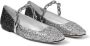 Jimmy Choo Diamond Tilda glitter ballerina shoes Silver - Thumbnail 2
