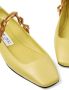 Jimmy Choo Diamond Tilda leather ballerina shoes Yellow - Thumbnail 5