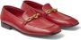 Jimmy Choo Diamond Tilda leather loafers Red - Thumbnail 2