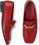 Jimmy Choo Diamond Tilda leather loafers Red - Thumbnail 4