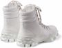 Jimmy Choo Diamond x Hike F leather hiking boots White - Thumbnail 3