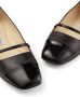 Jimmy Choo Elisa leather ballerina shoes Black - Thumbnail 5