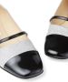 Jimmy Choo Elisa leather ballerina shoes Silver - Thumbnail 5