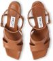 Jimmy Choo Ellison 85mm sandals Brown - Thumbnail 4