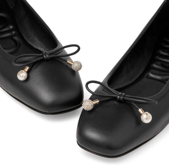 Jimmy Choo Elme ballerina shoes Black