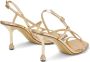 Jimmy Choo Etana 80mm sandals Gold - Thumbnail 5