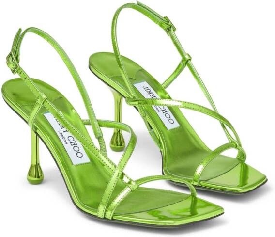 Jimmy Choo Etana 80mm sandals Green