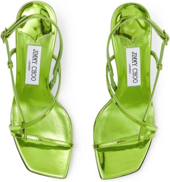 Jimmy Choo Etana 80mm sandals Green