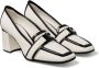 Jimmy Choo Evin 65mm leather pumps White - Thumbnail 2