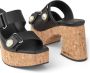 Jimmy Choo Fayence 95mm leather platform sandals Black - Thumbnail 5