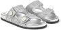 Jimmy Choo Fayence glitter leather sandals Silver - Thumbnail 2