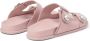 Jimmy Choo Fayence leather sandals Pink - Thumbnail 3
