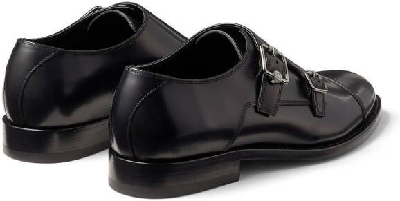 Jimmy Choo Finnion monk shoes Black
