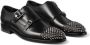 Jimmy Choo Finnion studded leather monk shoes Black - Thumbnail 2