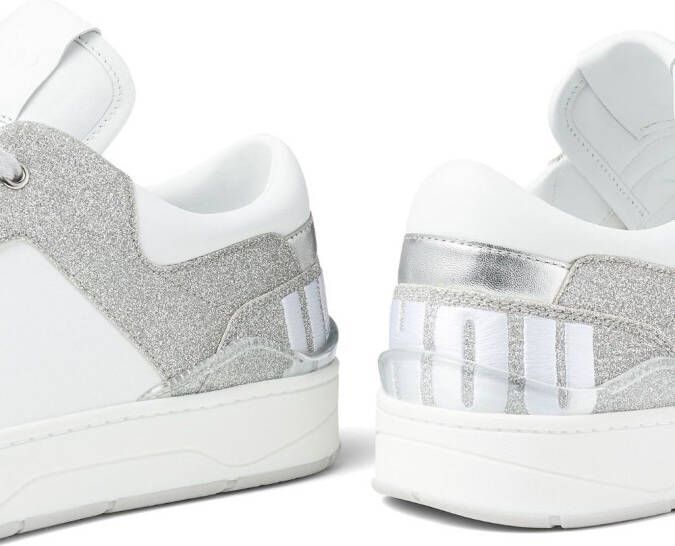Jimmy Choo Florent leather sneakers White