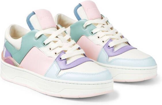 Jimmy Choo Florent leather sneakers Pink