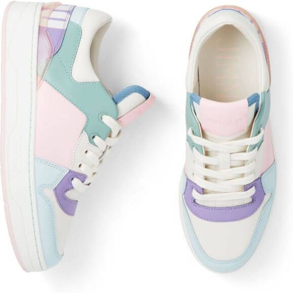 Jimmy Choo Florent leather sneakers Pink