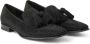 Jimmy Choo Foxley crystal-embellished suede slippers Black - Thumbnail 2