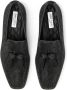 Jimmy Choo Foxley crystal-embellished suede slippers Black - Thumbnail 5