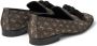 Jimmy Choo Foxley jacquard-print slippers Black - Thumbnail 3