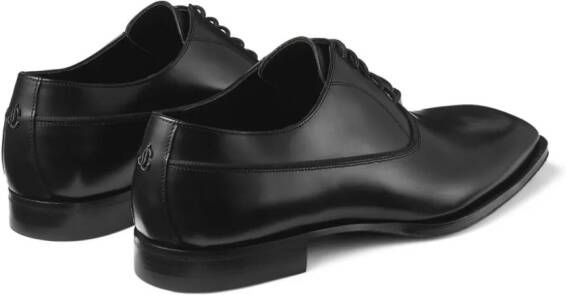Jimmy Choo Foxley leather Oxford shoes Black
