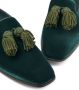Jimmy Choo Foxley velvet loafers Green - Thumbnail 5