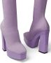 Jimmy Choo Giome 140mm over-the-knee platform boots Purple - Thumbnail 2