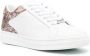 Jimmy Choo glitter-detailing lace-up sneakers White - Thumbnail 2