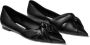 Jimmy Choo Hedera knot-detail ballerina shoes Black - Thumbnail 2