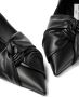 Jimmy Choo Hedera knot-detail ballerina shoes Black - Thumbnail 5