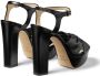 Jimmy Choo Heloise 120mm leather sandals Black - Thumbnail 3