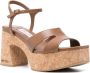 Jimmy Choo high-heel platform sandals Brown - Thumbnail 2